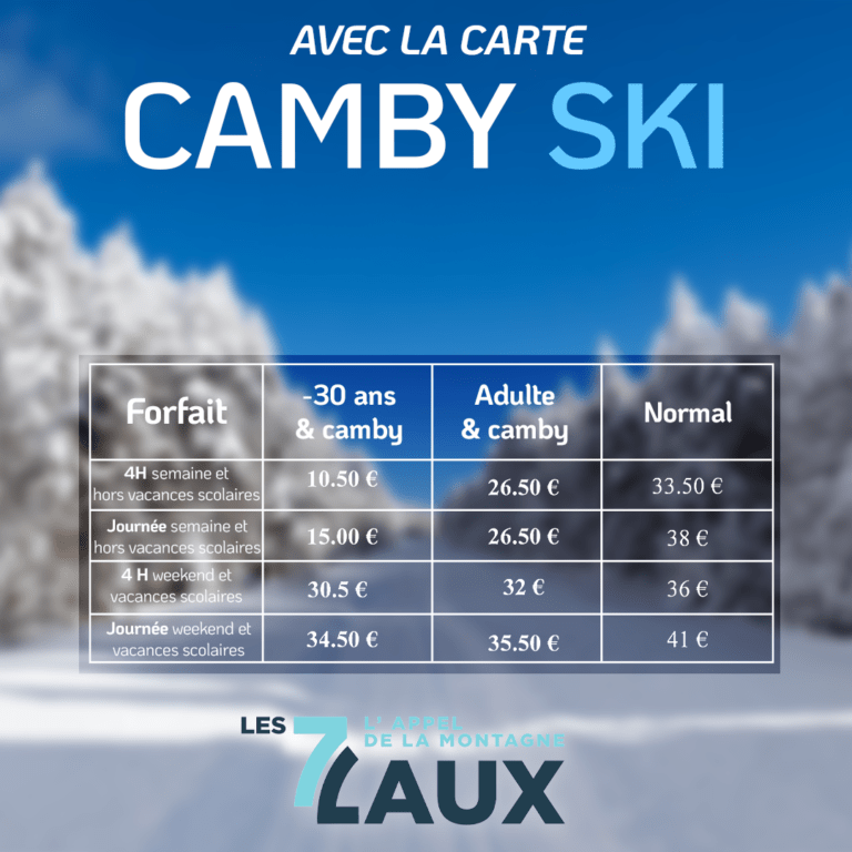 Les 7 Laux Camby Ski